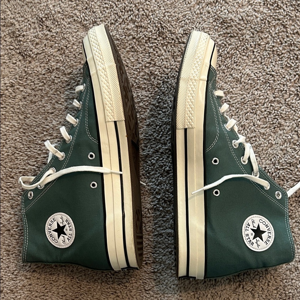 Converse green chuck 70 High-Top Sneakers size 12
